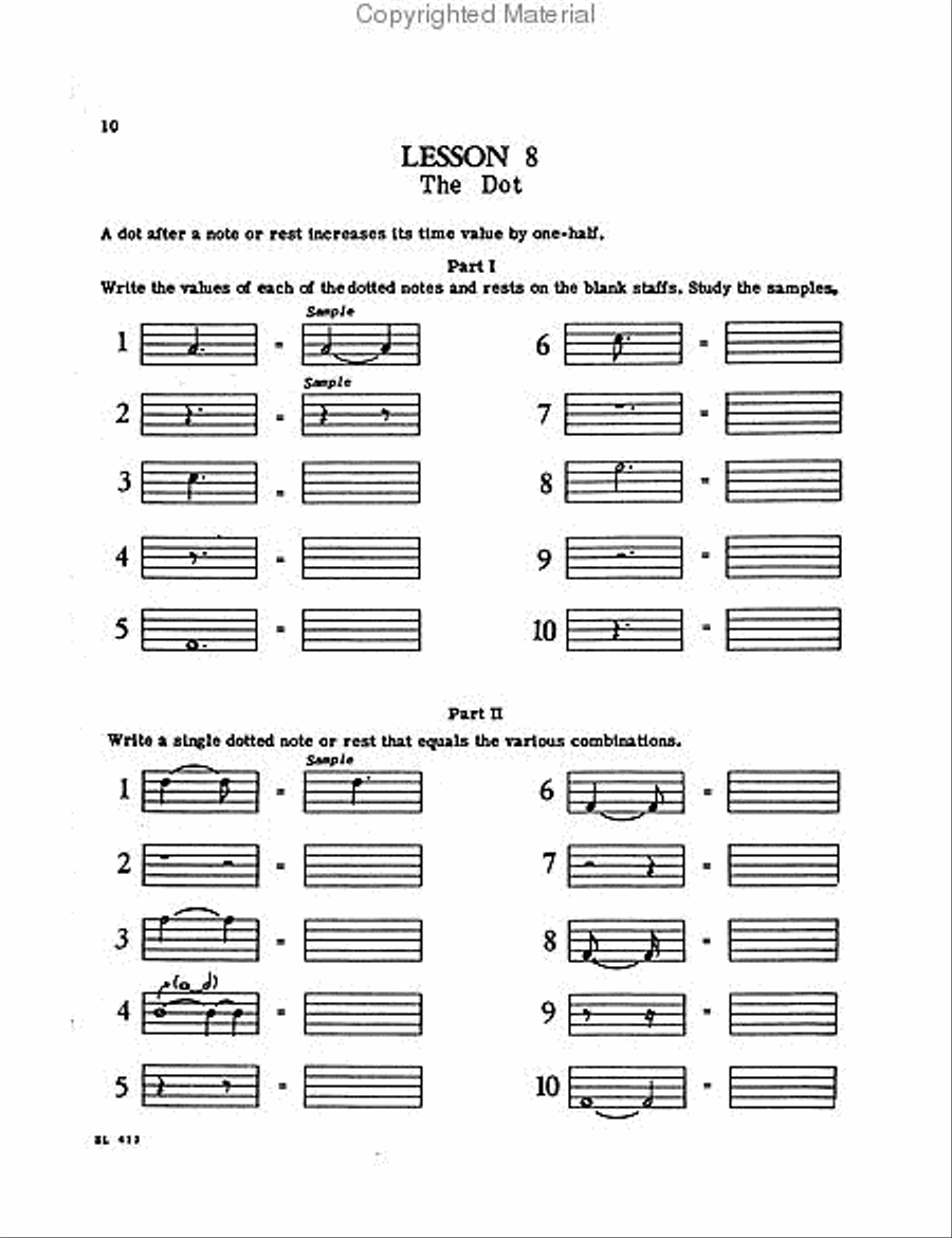 Rhythm Speller Rhythm Speller Piano Method scores gallery preview page 3