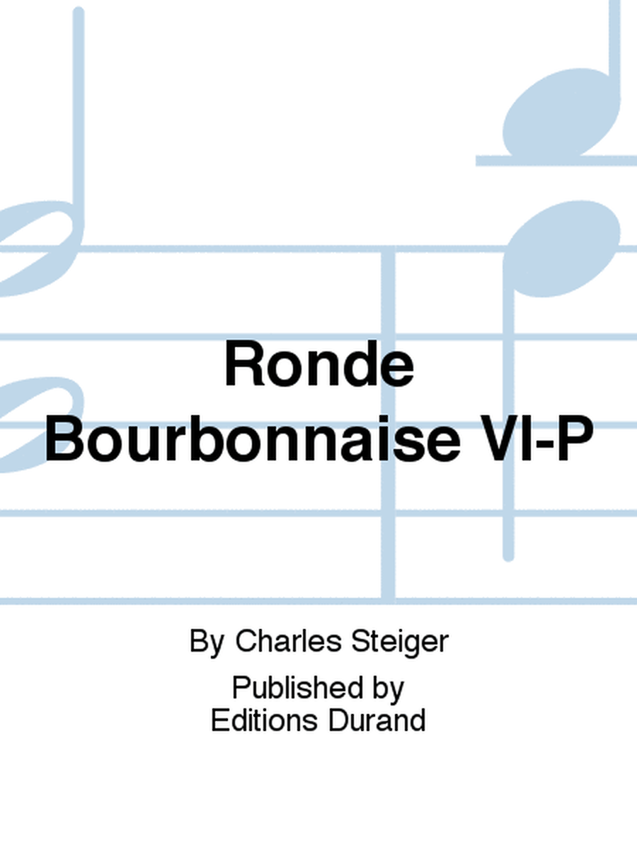 Ronde Bourbonnaise Vl-P