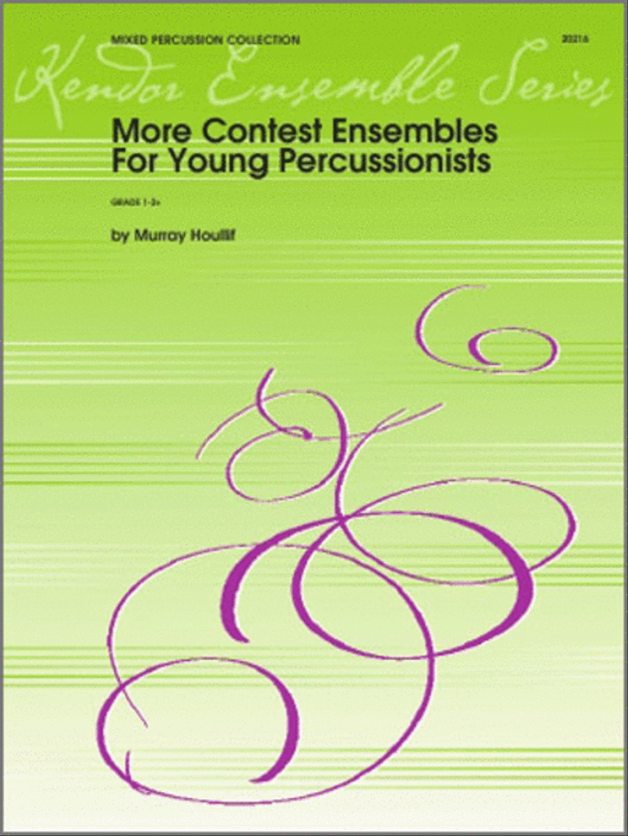 More Contest Ensembles For Young Percussionists Percussion scores gallery preview page 1