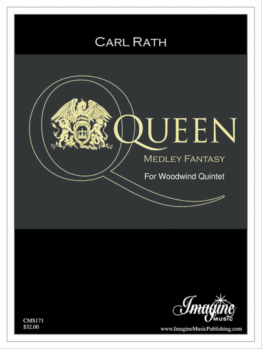 Queen Medley Fantasy Woodwind Quintet scores gallery preview page 1