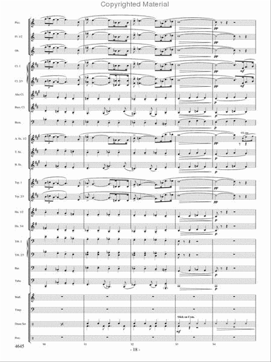 New York: 1927 Concert Band scores gallery preview page 17