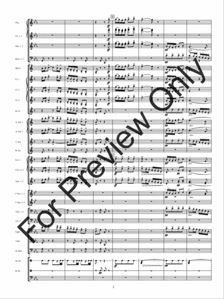 Inglesina The Little English Girl Concert Band scores gallery preview page 5