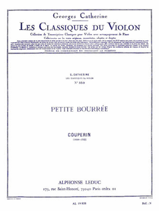Petite Bourree – Classiques No. 350