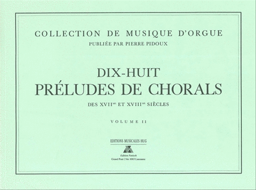 Preludes des Chorals Vol. 2