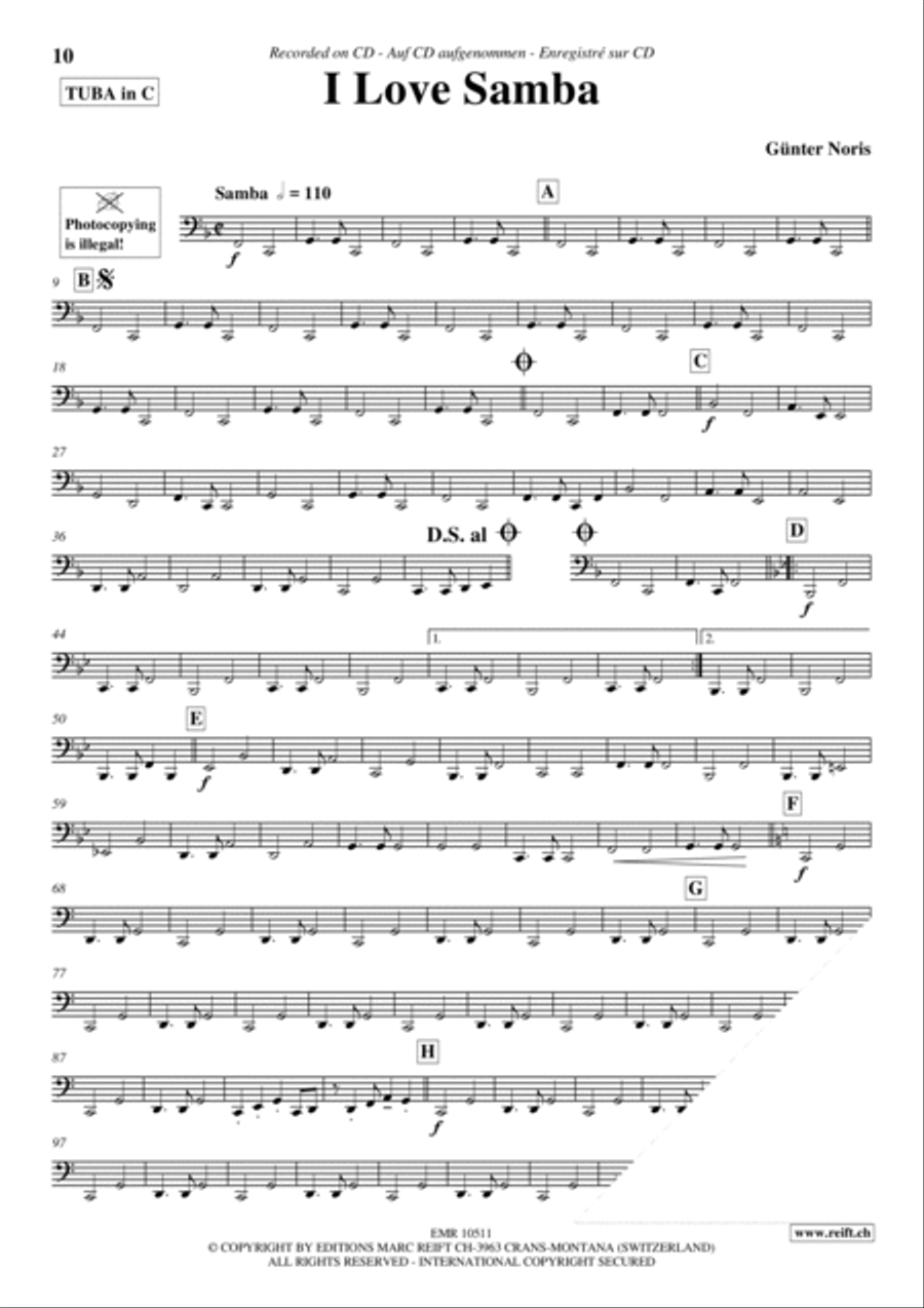 Play The Tuba With The Ballroom Dance Orchestra Vol. 6 Tuba scores gallery preview page 8