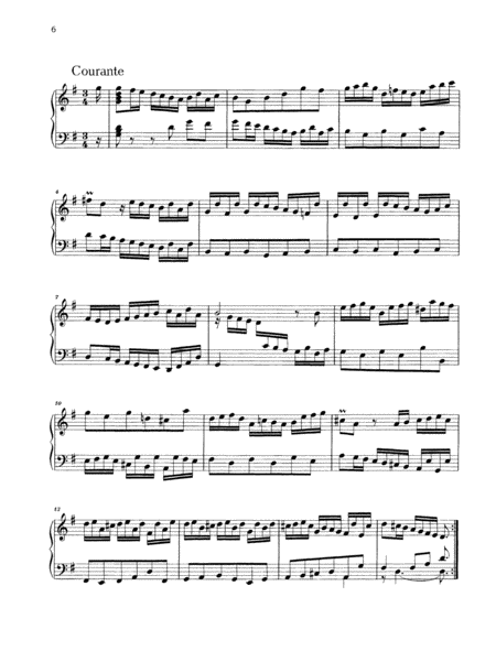 French Suite No. 5 G major, BWV 816