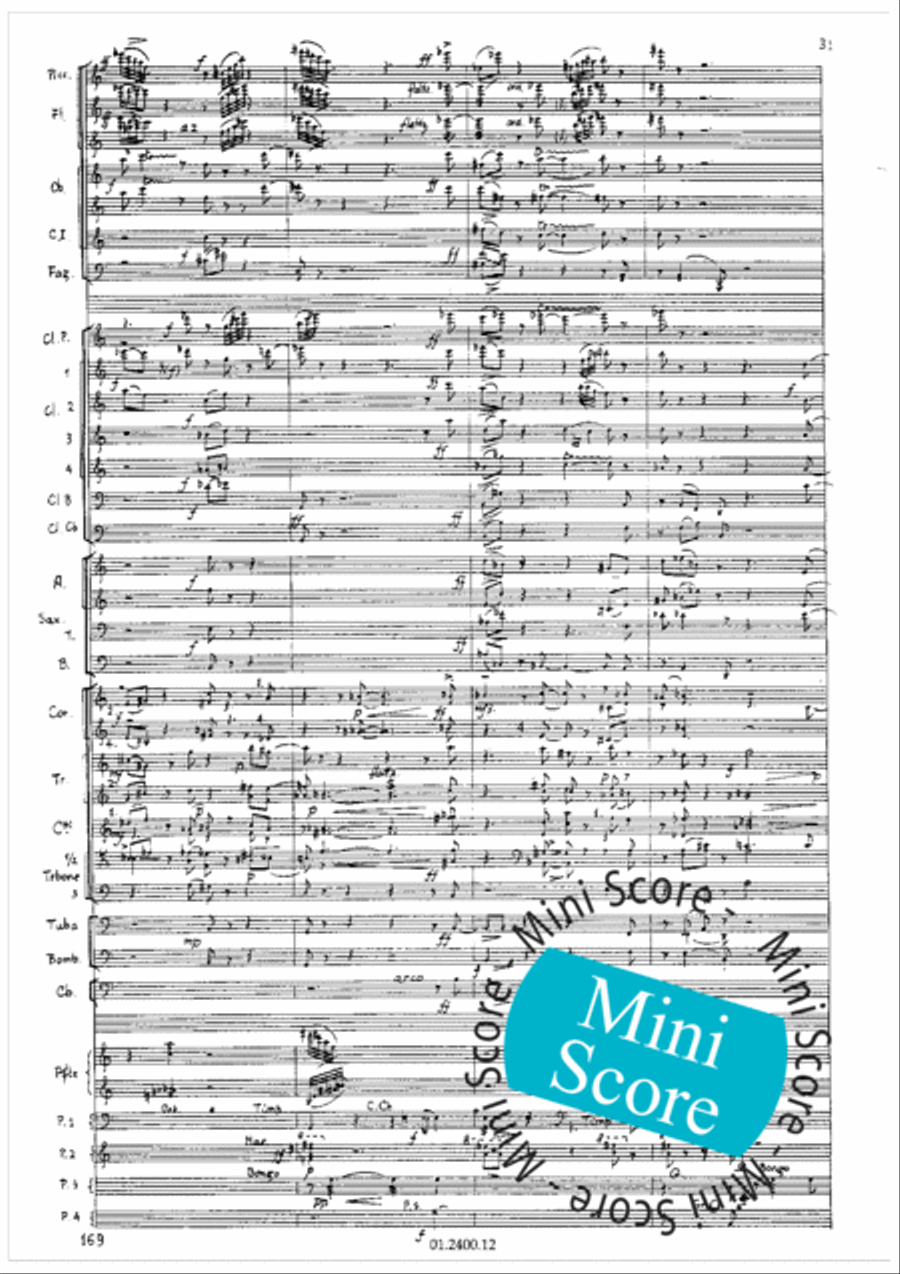 Aratoro I Aratoro I Concert Band scores gallery preview page 35