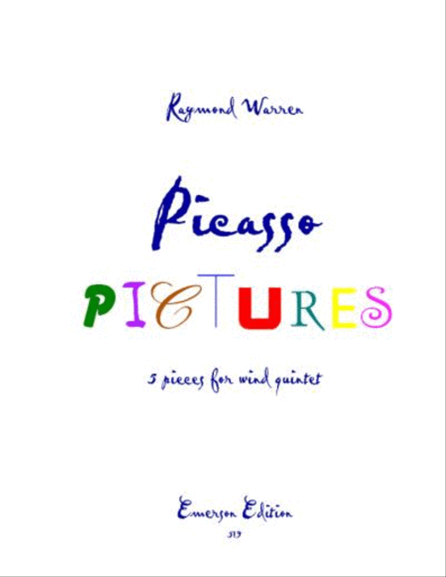 Picasso Pictures Woodwind Quintet scores gallery preview page 1