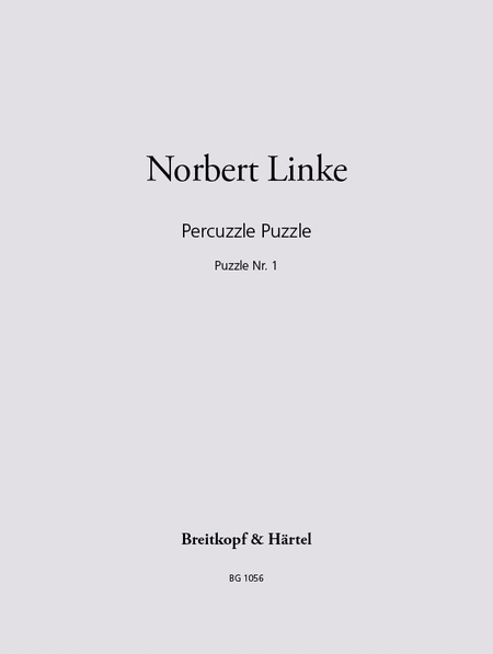 Percuzzle Puzzle by Norbert Linke Score - Sheet Music