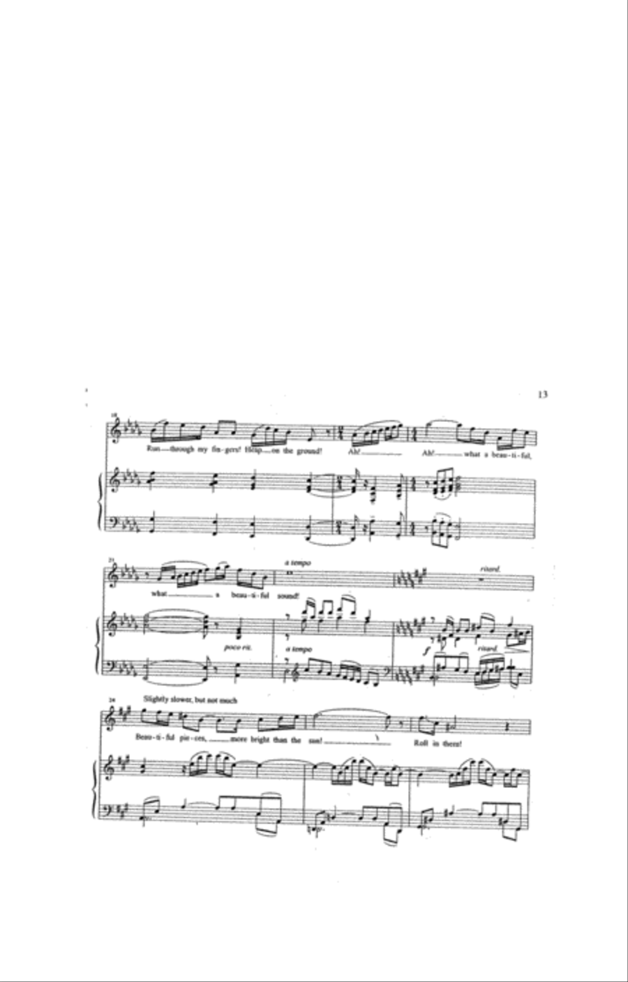 [Adams] Midas, Poor Midas (from Daybirth) High Voice scores gallery preview page 5