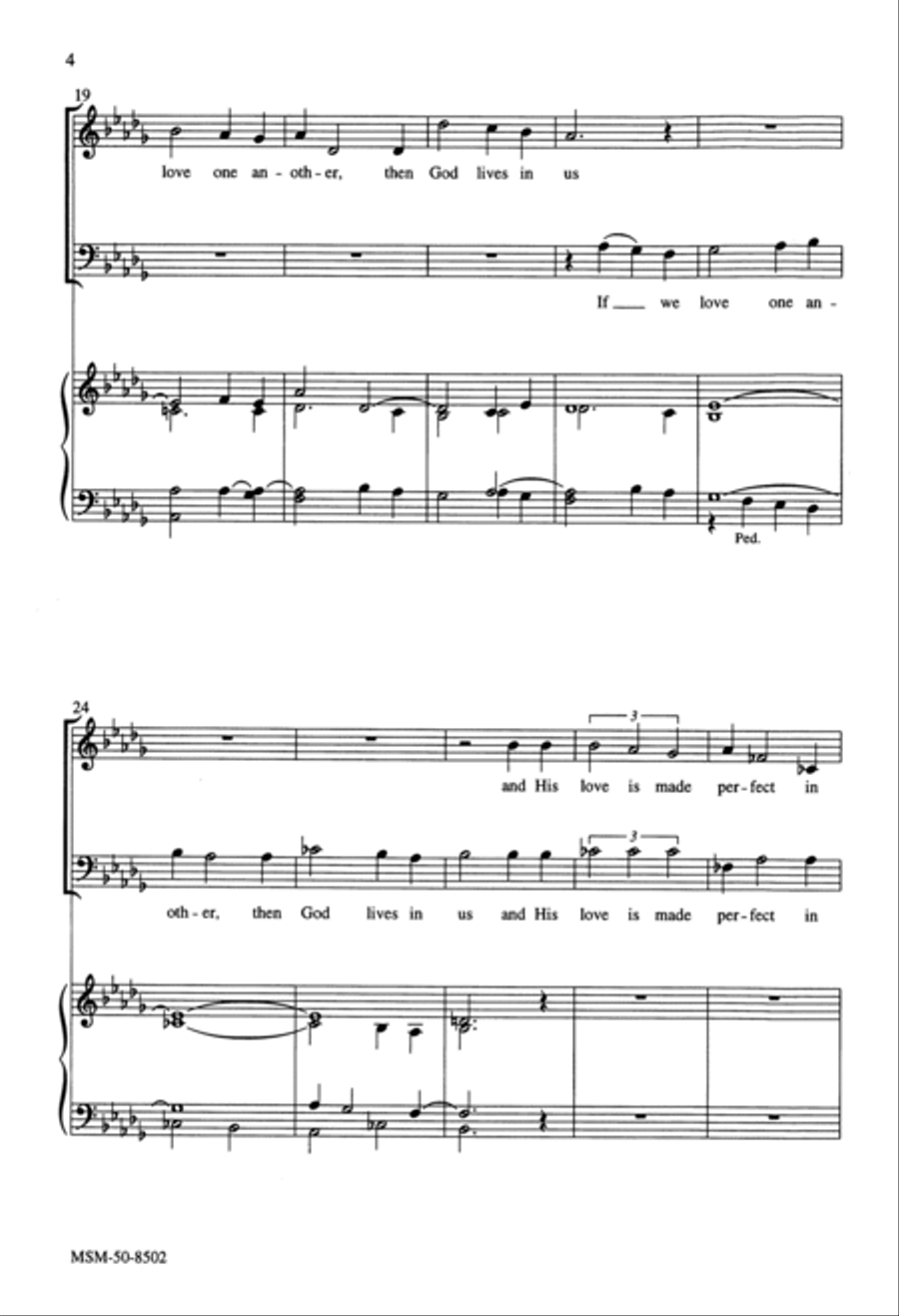 Let Us Love One Another 2-Part scores gallery preview page 3