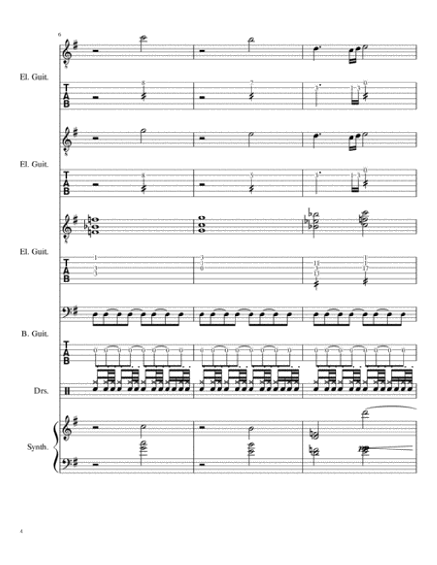 Breathe (2 AM) Small Ensemble scores gallery preview page 4