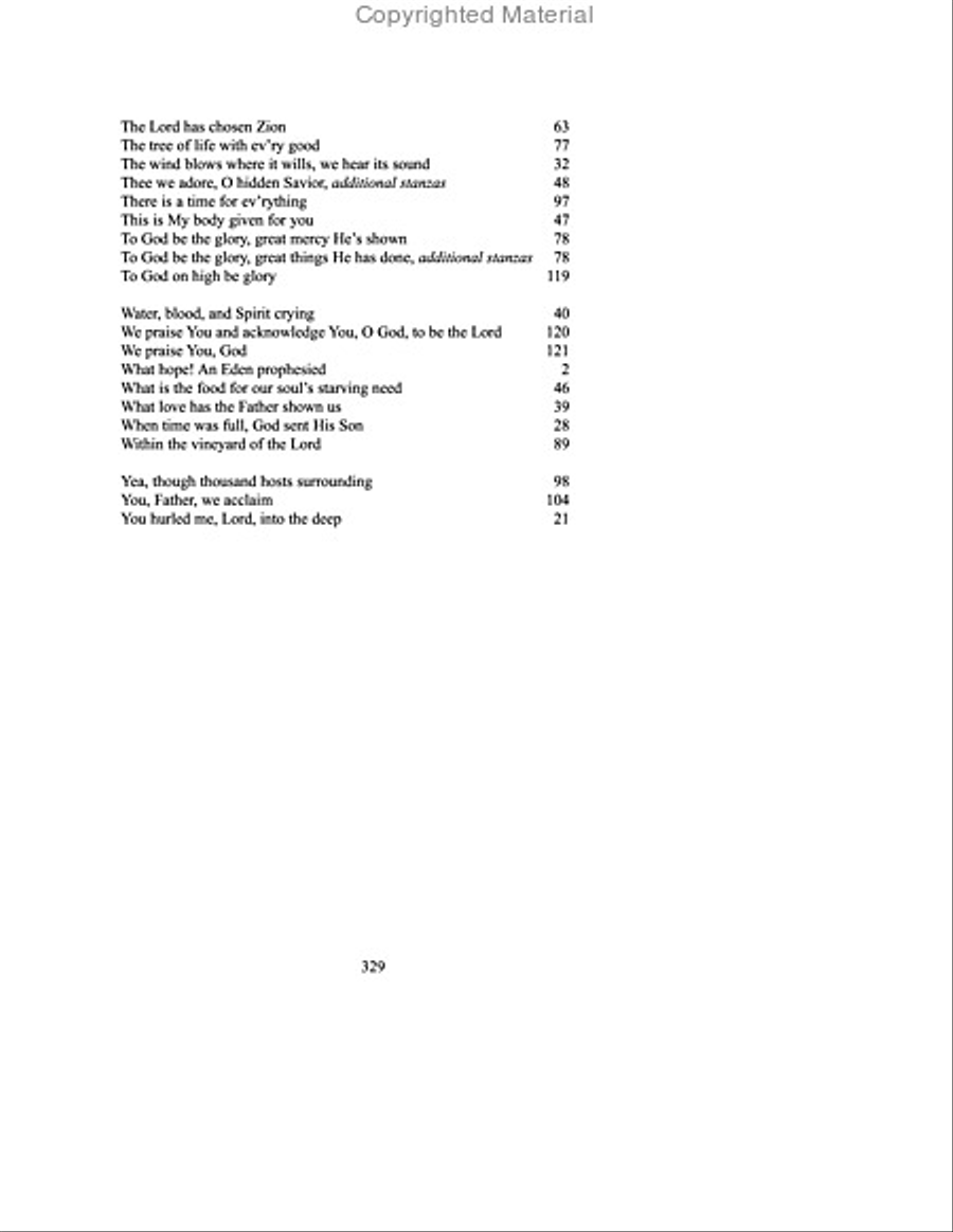 O Sing of Christ: The Hymns of Stephen P. Starke, Volume 1 Hymn Anthems scores gallery preview page 47