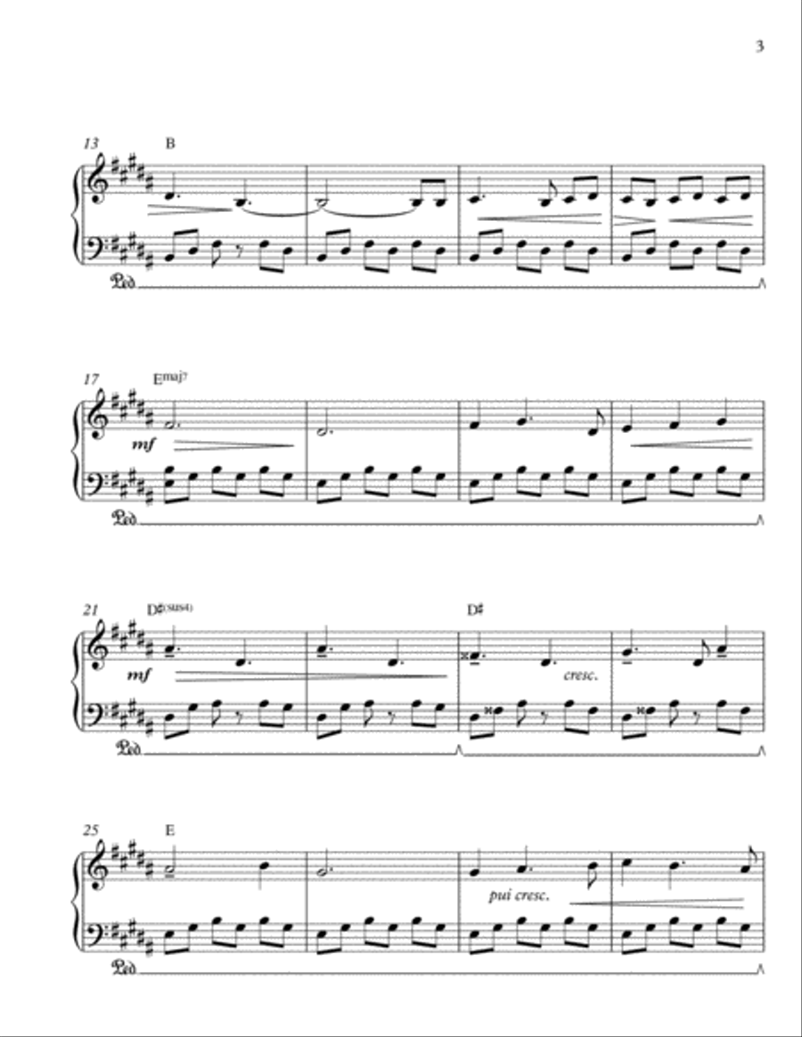 Summer Swing (Piano Solo) Piano Solo scores gallery preview page 3