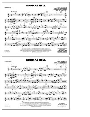 Good As Hell (arr. Matt Conaway and Jack Holt) - 1st Bb Trumpet