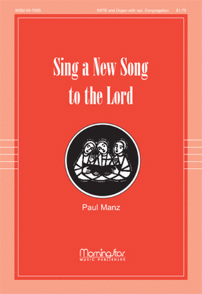 Book cover for Sing a New Song to the Lord