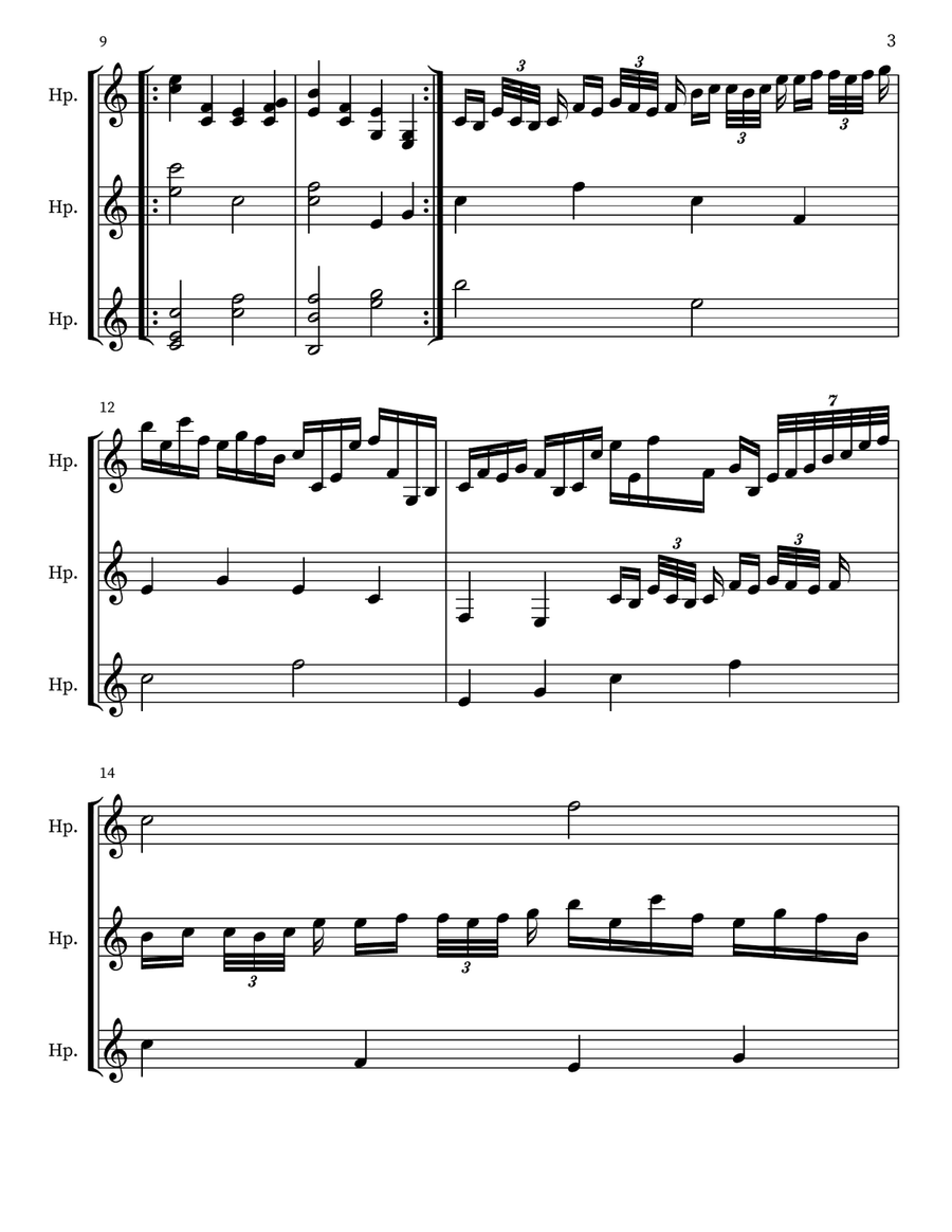 Z 219 for 3 Harps Z 219 for 3 Harps Harmonica scores gallery preview page 3
