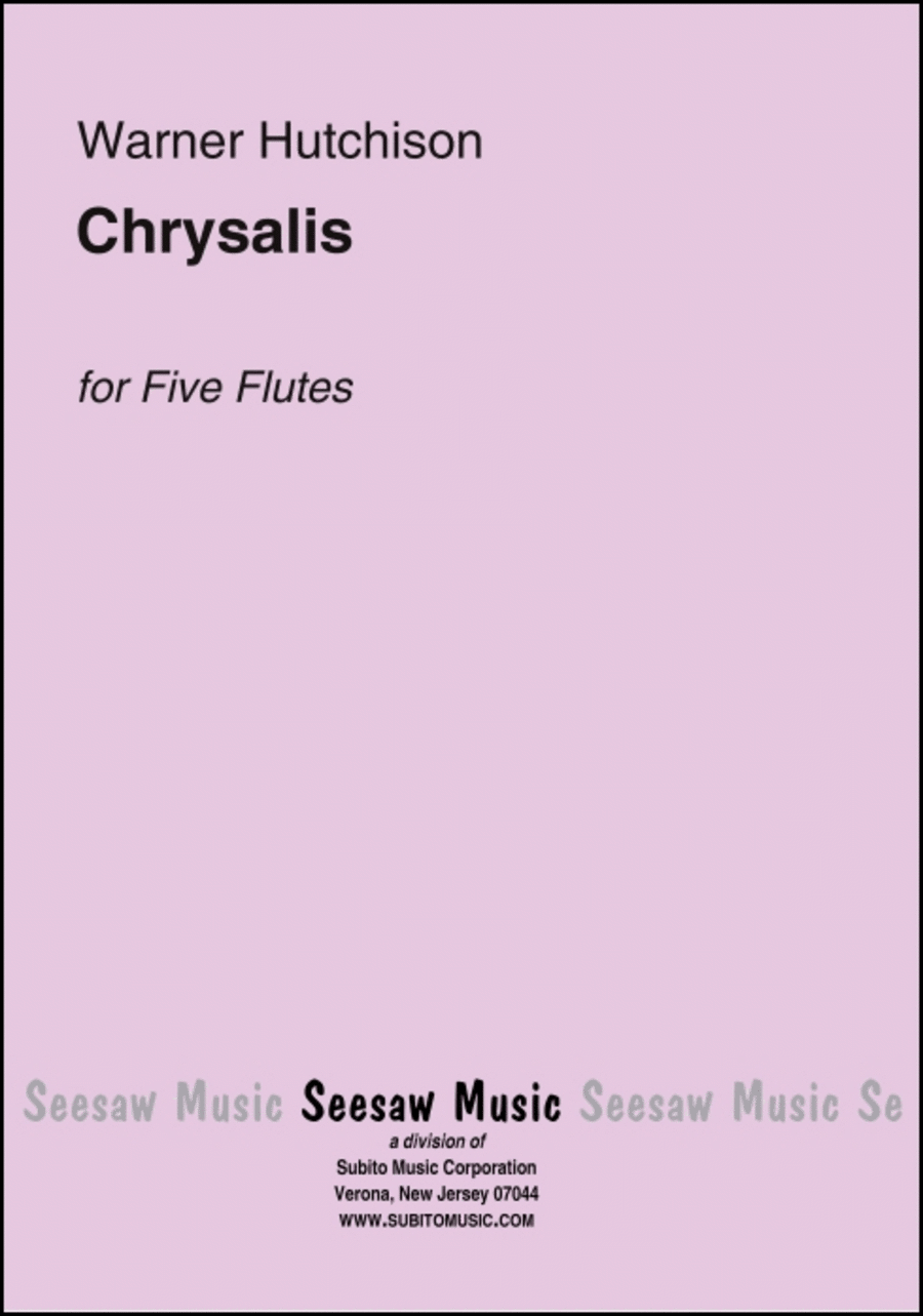 Chrysalis Woodwind Ensemble scores gallery preview page 1