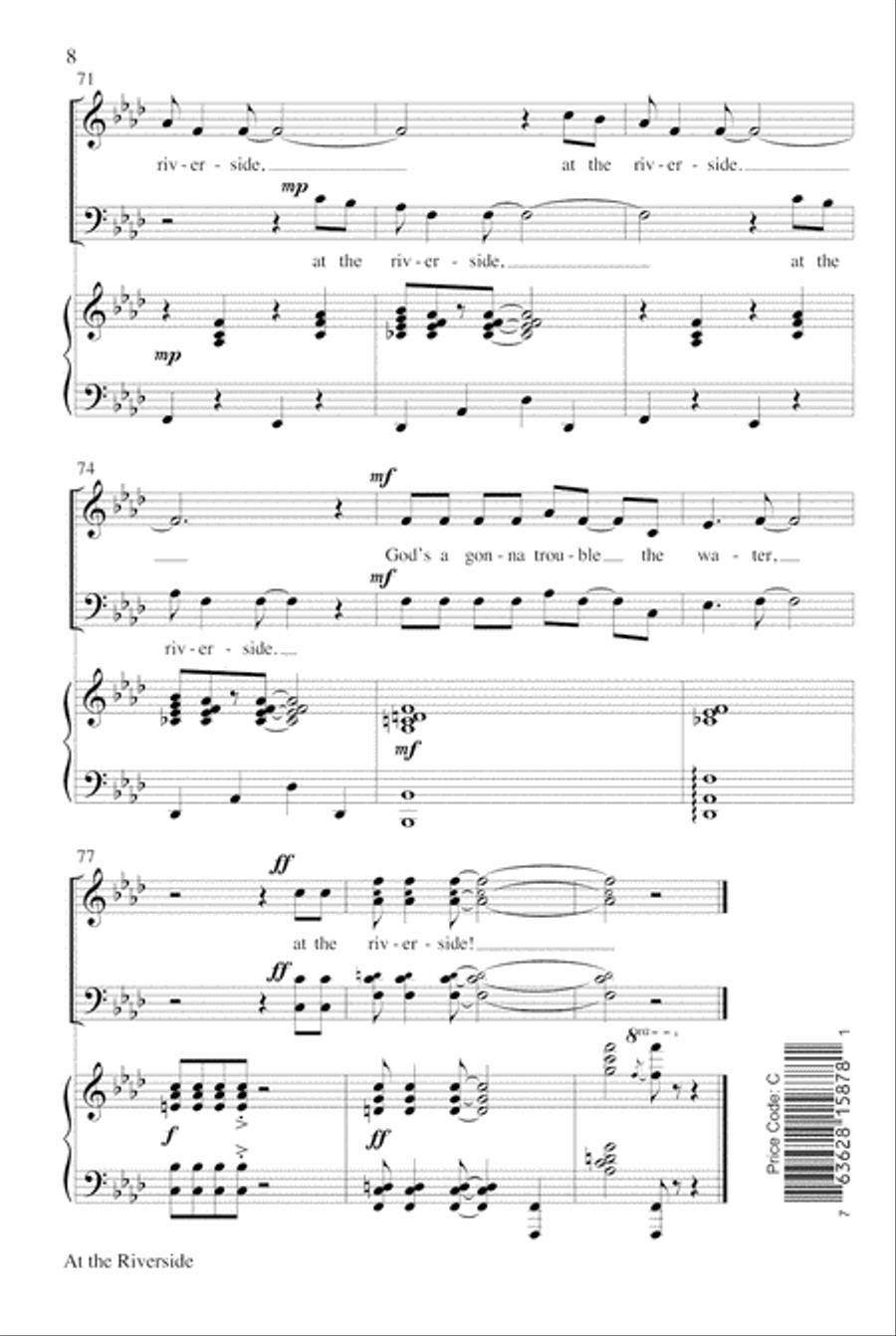 At the Riverside Choir scores gallery preview page 8