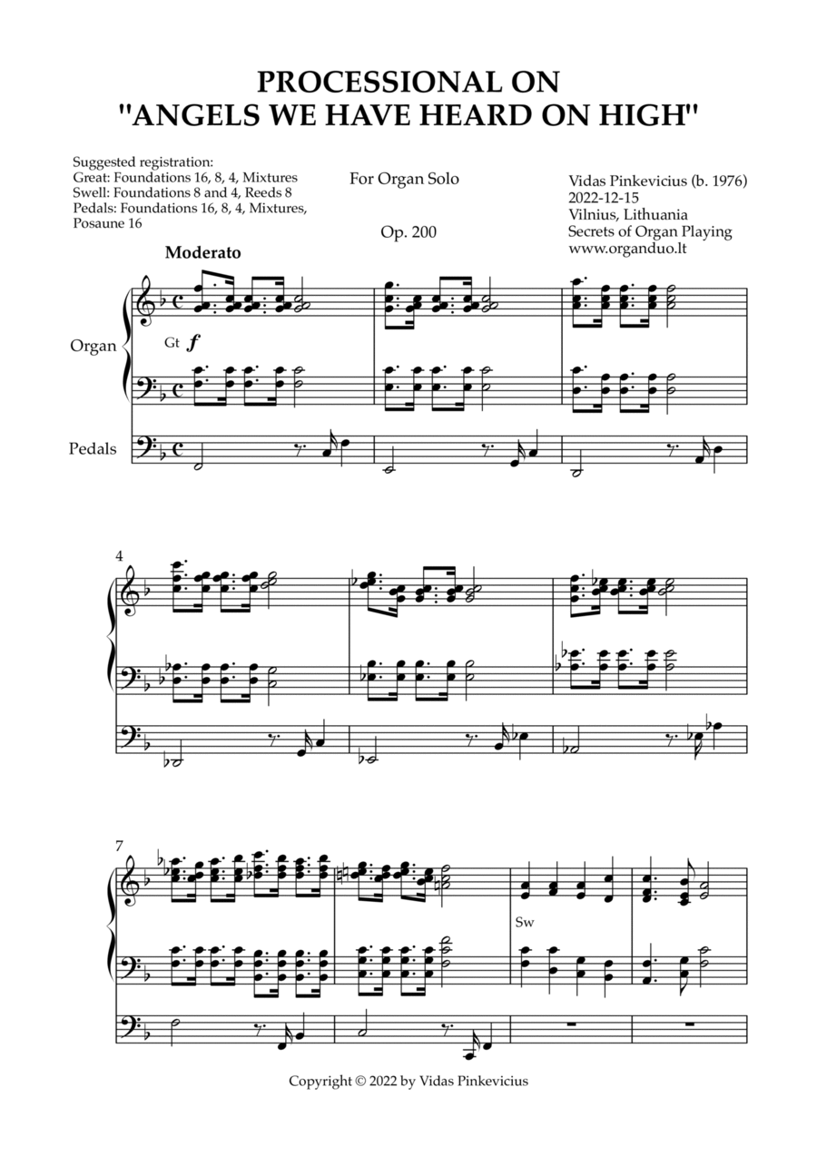 Processional on 