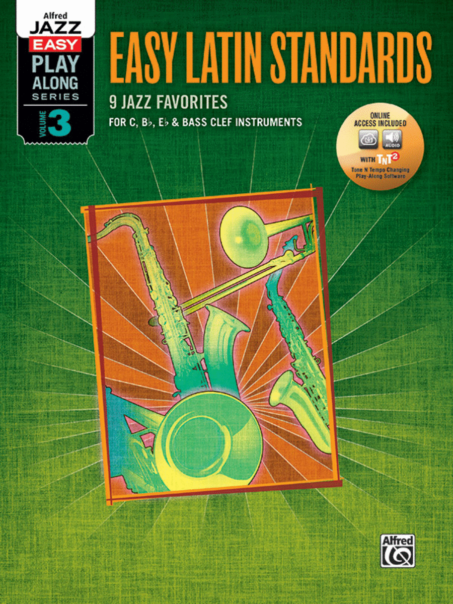 Alfred Jazz Easy Play-Along -- Latin, Volume 3 Flexible/Adaptable scores gallery preview page 1