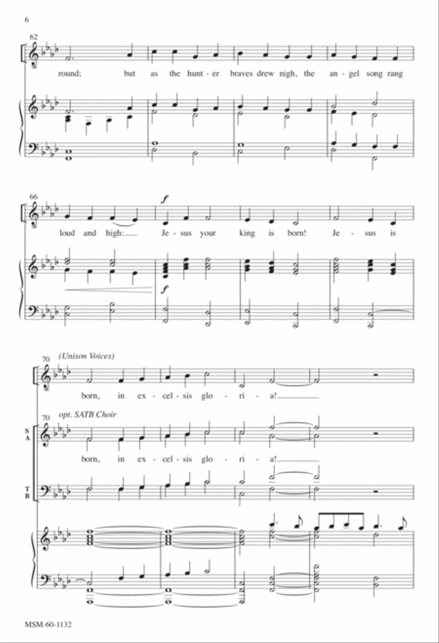 Huron Carol 4-Part scores gallery preview page 6