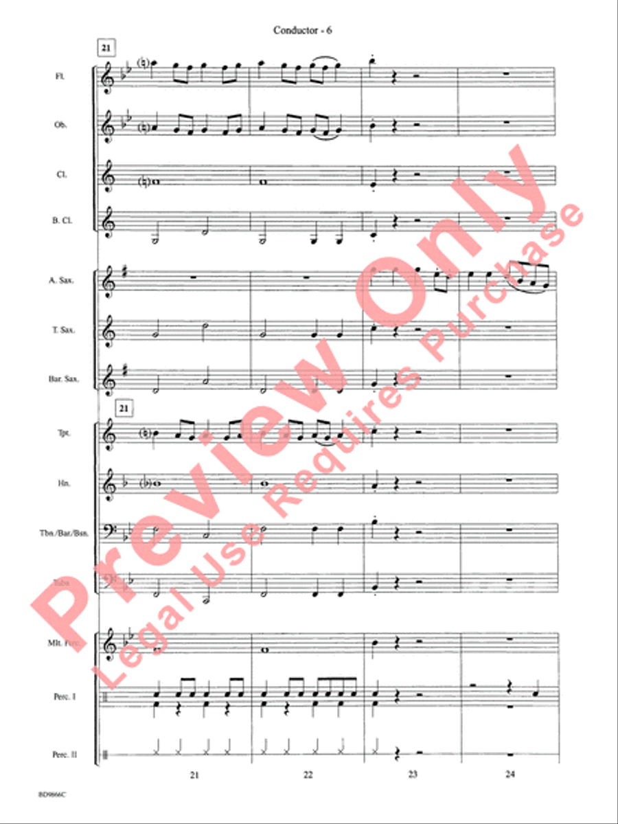 Sax to the Max Concert Band scores gallery preview page 9