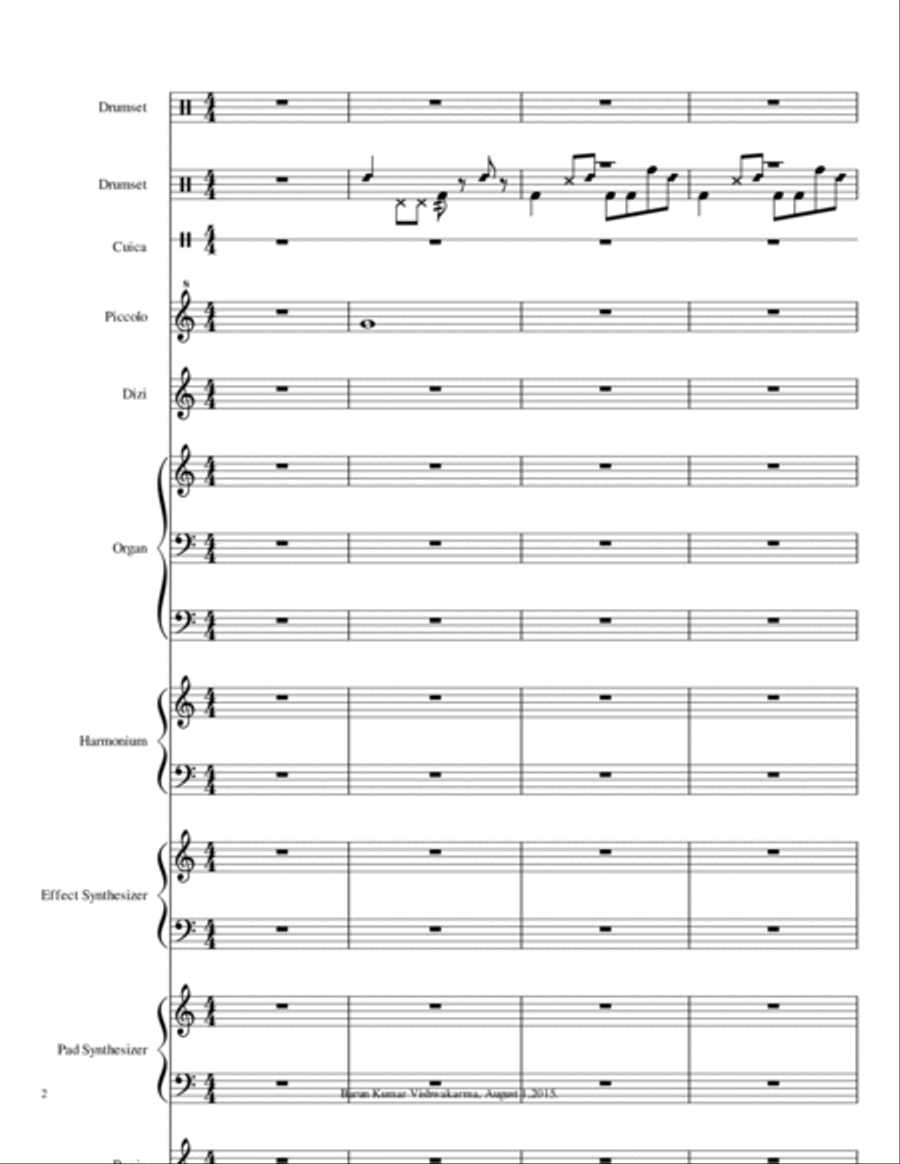 BarunContemplativeScenesMusic Small Ensemble scores gallery preview page 2