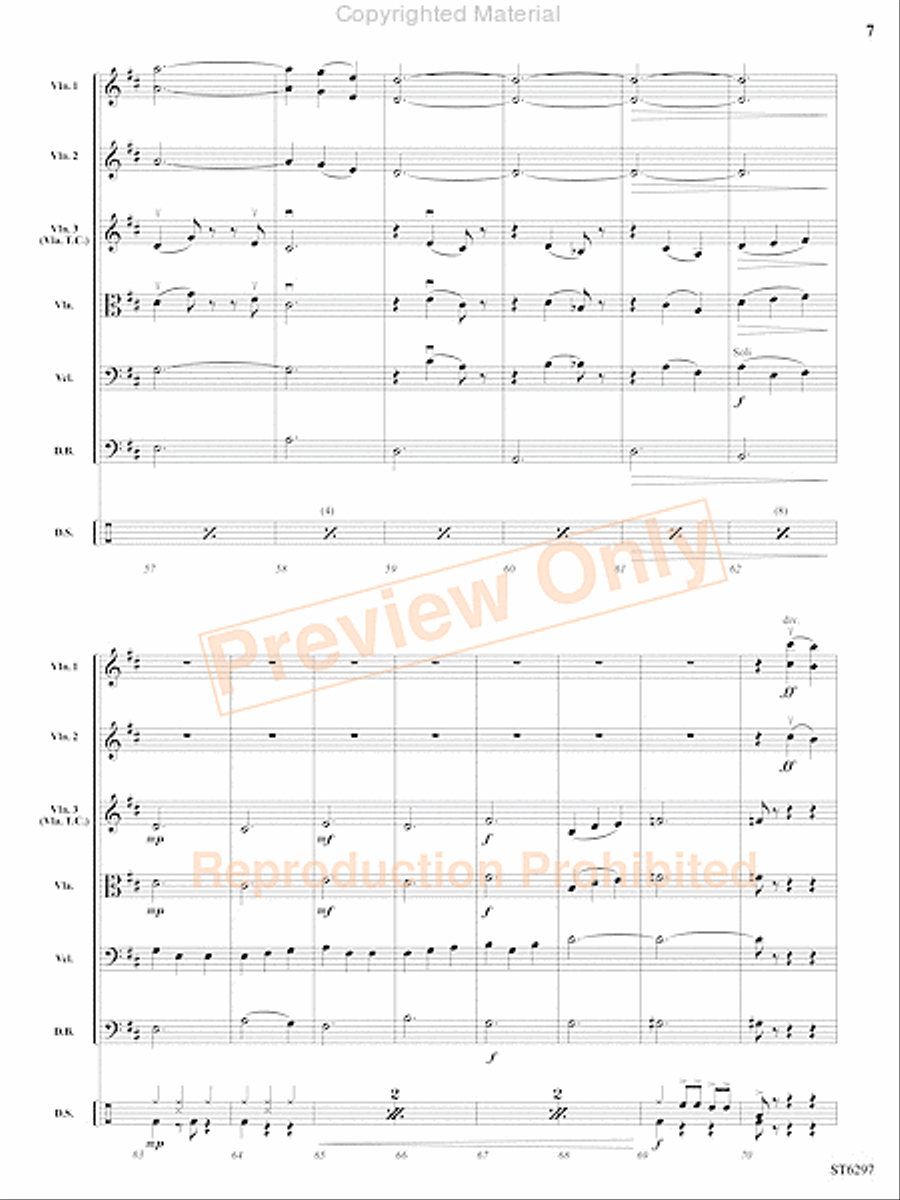 It's the Most Wonderful Time of the Year String Orchestra scores gallery preview page 8