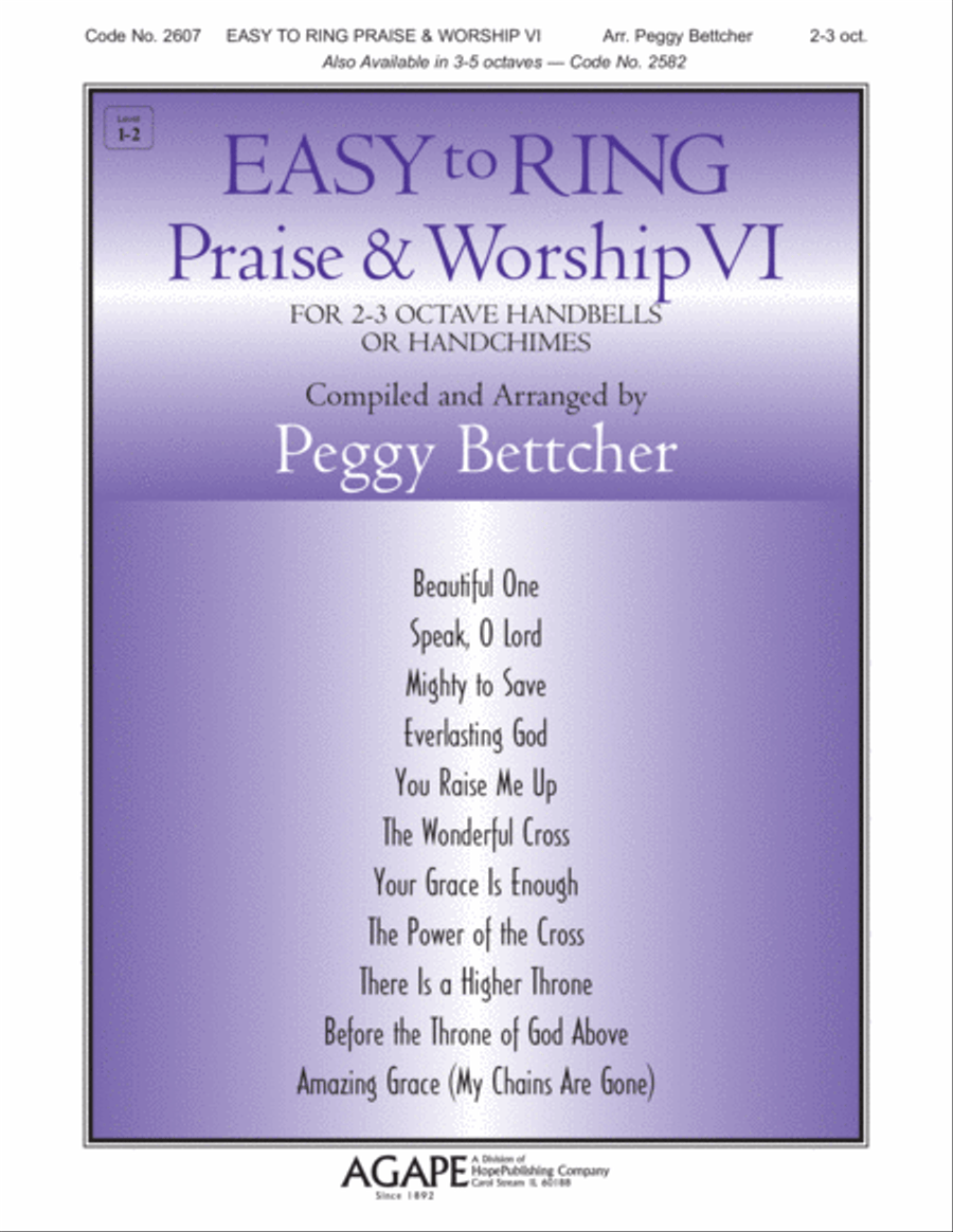 Easy to Ring Praise and Worship 3-Octaves scores gallery preview page 1