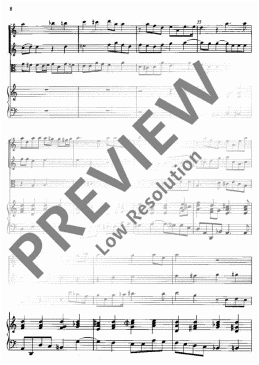 Concerto Madrigalesco Basso Continuo scores gallery preview page 9
