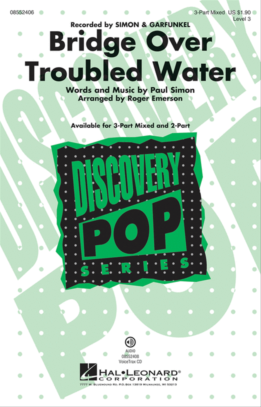 Bridge over Troubled Water 2-Part scores gallery preview page 1