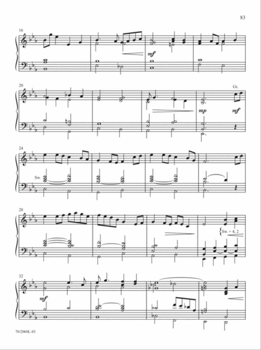 Easy Organ Library, Vol. 62 Organ Solo scores gallery preview page 49
