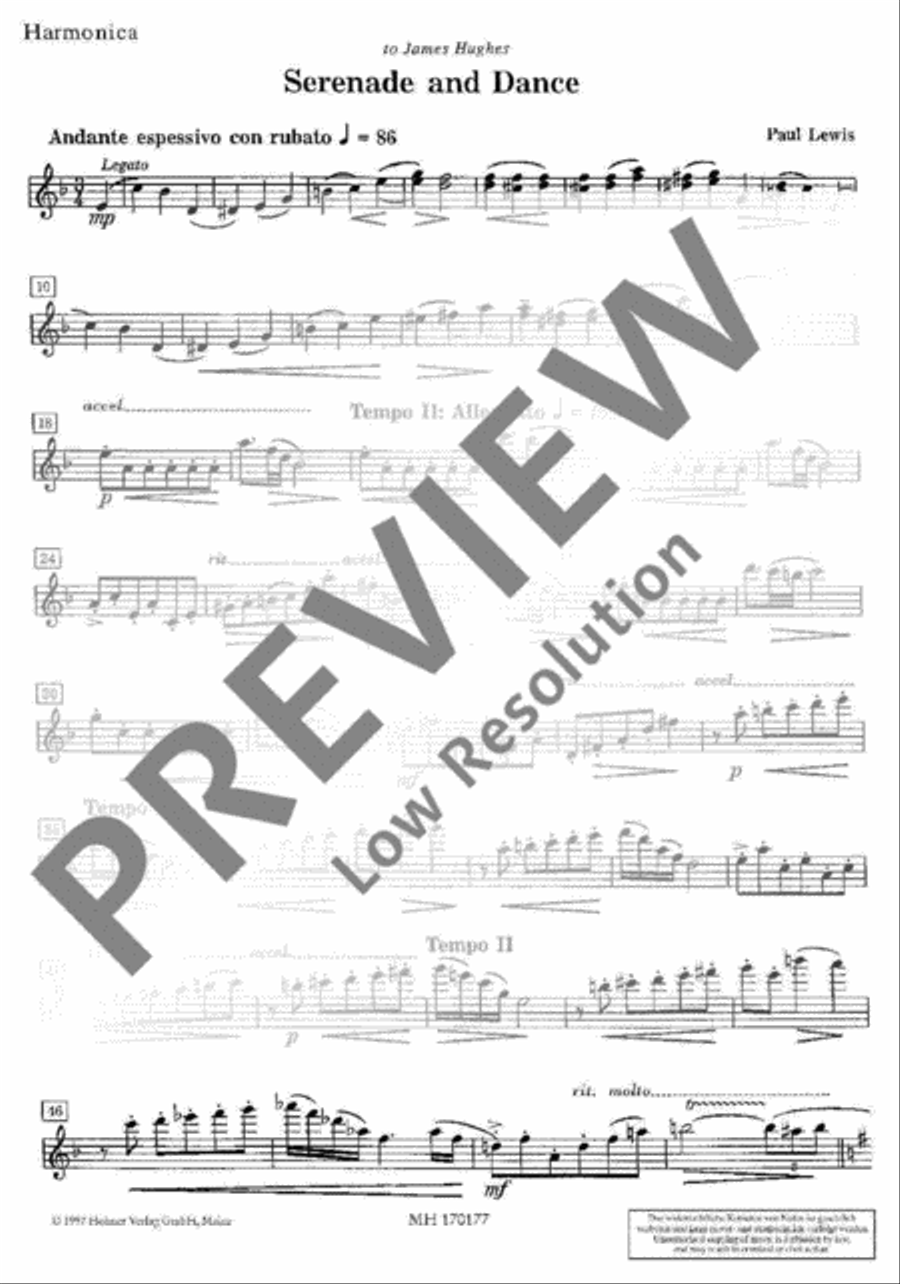 Serenade and Dance Violin Solo scores gallery preview page 12