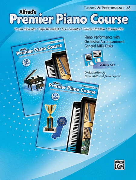 Alfred's Premier Piano Course: General MIDI Disks for Lesson and Performance 2A image number null