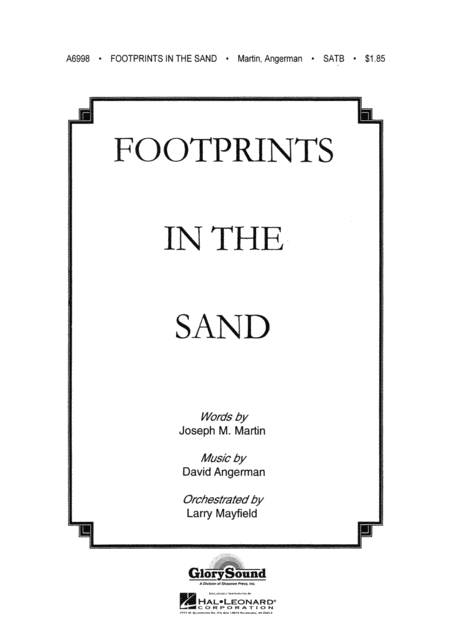 Footprints in the Sand SATB