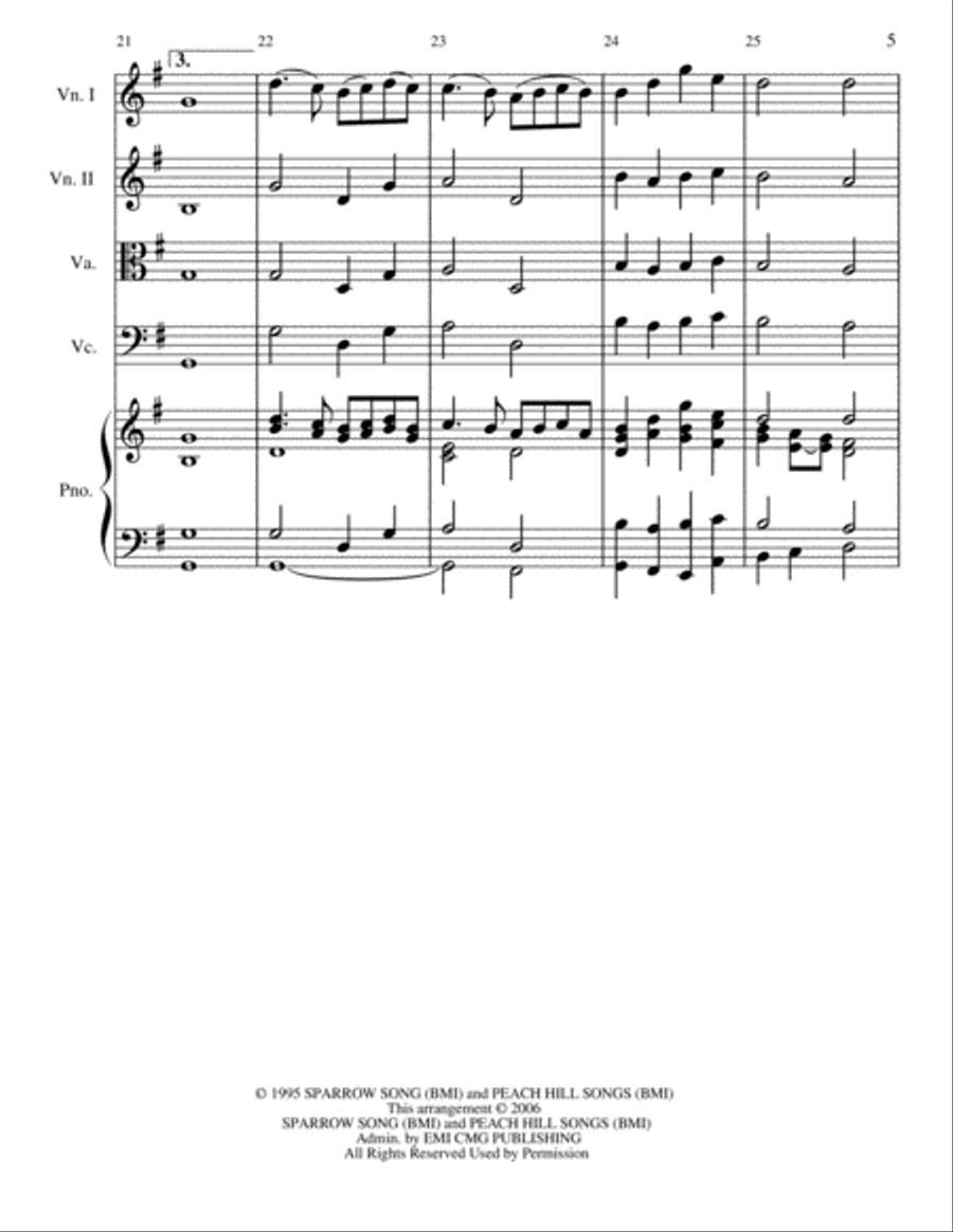 O Come All Ye Faithful Small Ensemble scores gallery preview page 5