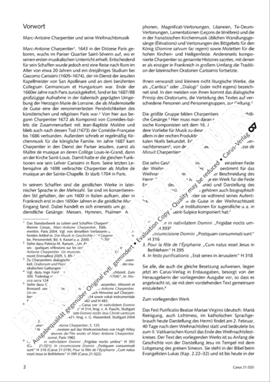 In festo purificationis Choir scores gallery preview page 3