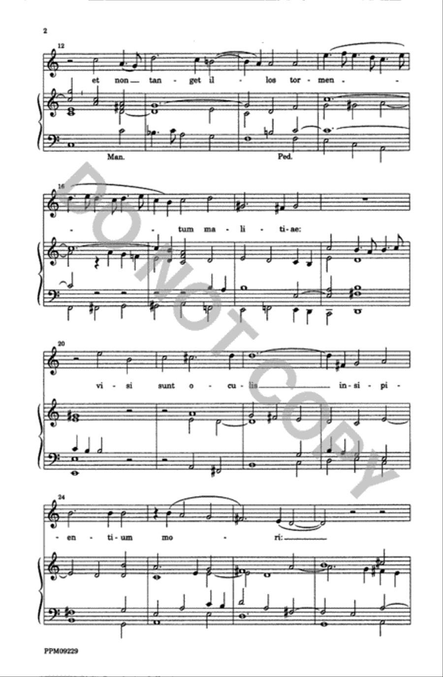 Justorum animae Women's Choir scores gallery preview page 3