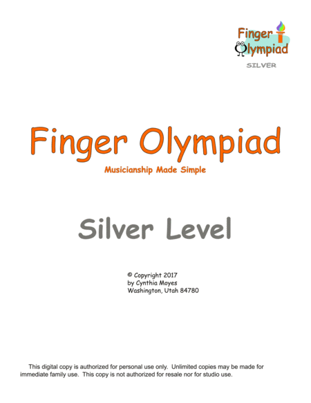 Silver - Finger Olympiad (Piano)