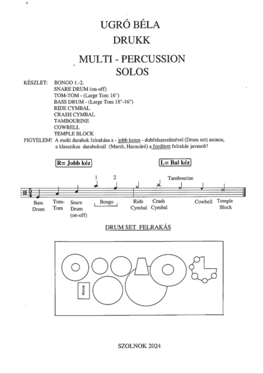 Drukk - Multi - Percussion Solos Percussion scores gallery preview page 5