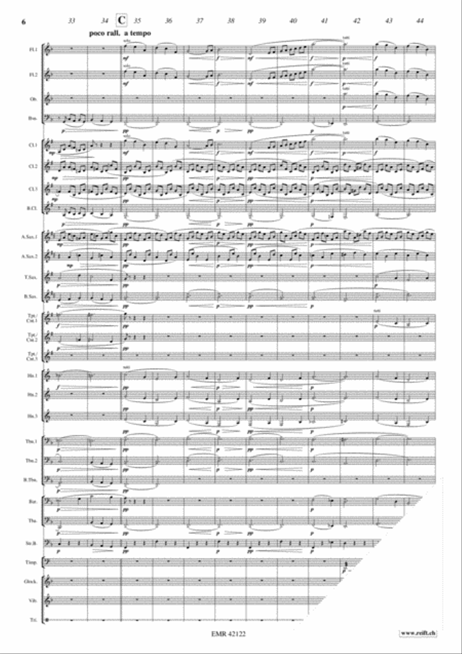 Le Cygne Concert Band scores gallery preview page 6