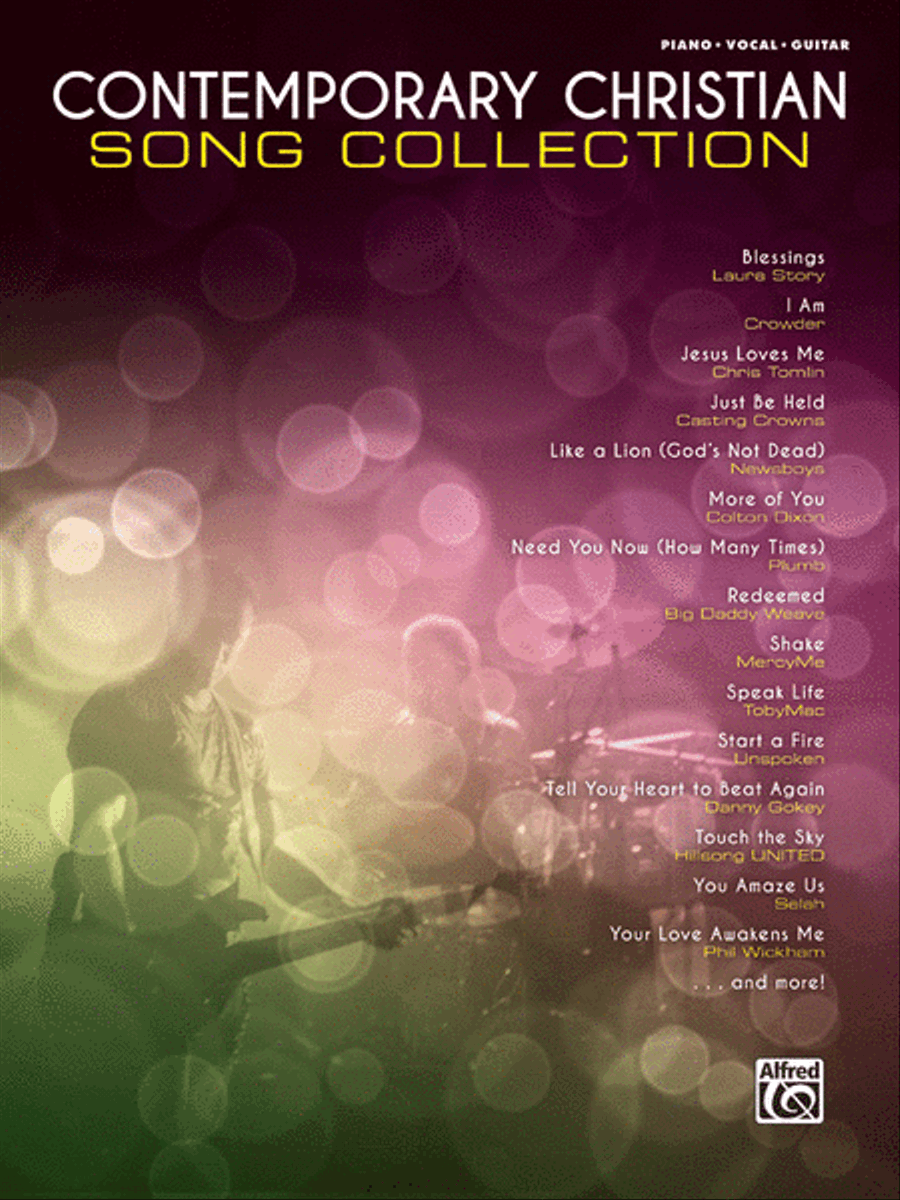 Contemporary Christian Song Collection Piano, Vocal, Guitar scores gallery preview page 1