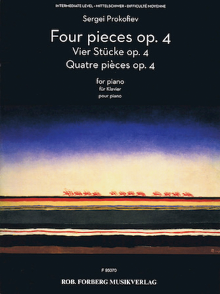 Book cover for Four Pieces Op. 4
