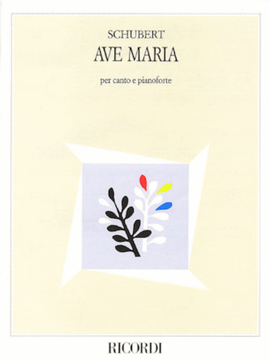 Ave Maria Voice scores gallery preview page 1