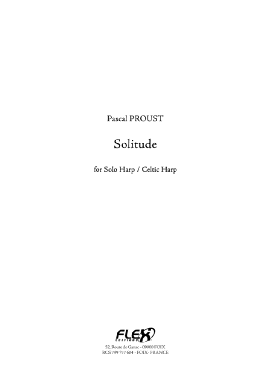 Solitude Harp scores gallery preview page 1