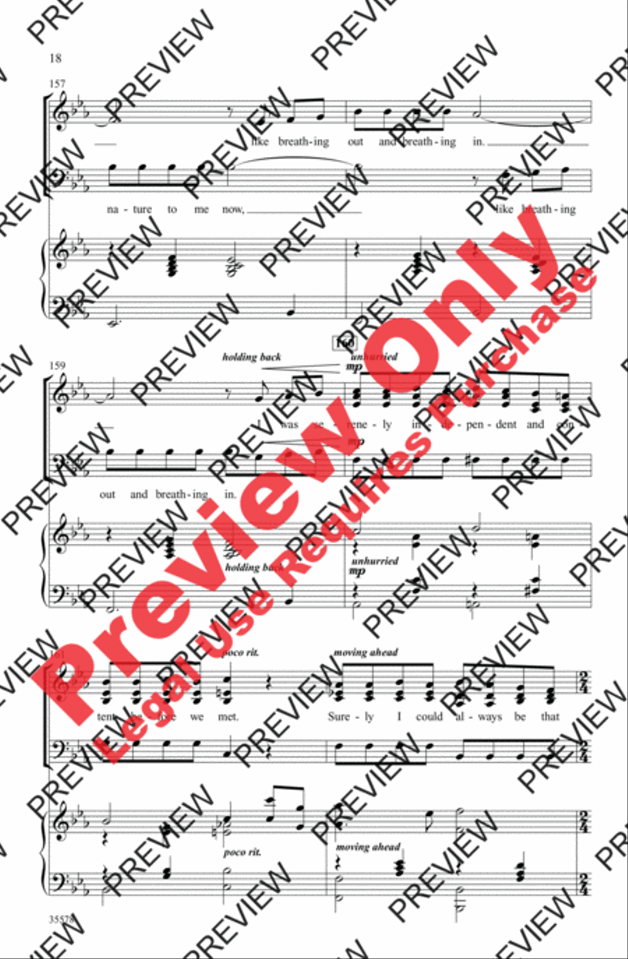 My Fair Lady 3-Part scores gallery preview page 18