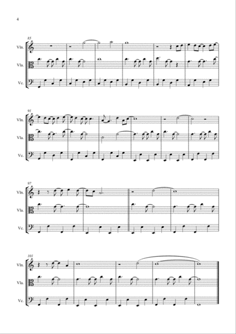 Marry Me String Trio scores gallery preview page 4