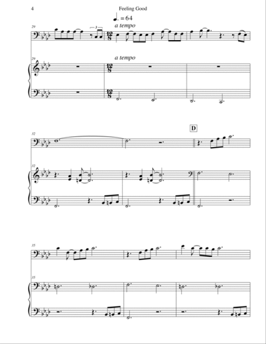 Feeling Good Viola scores gallery preview page 6