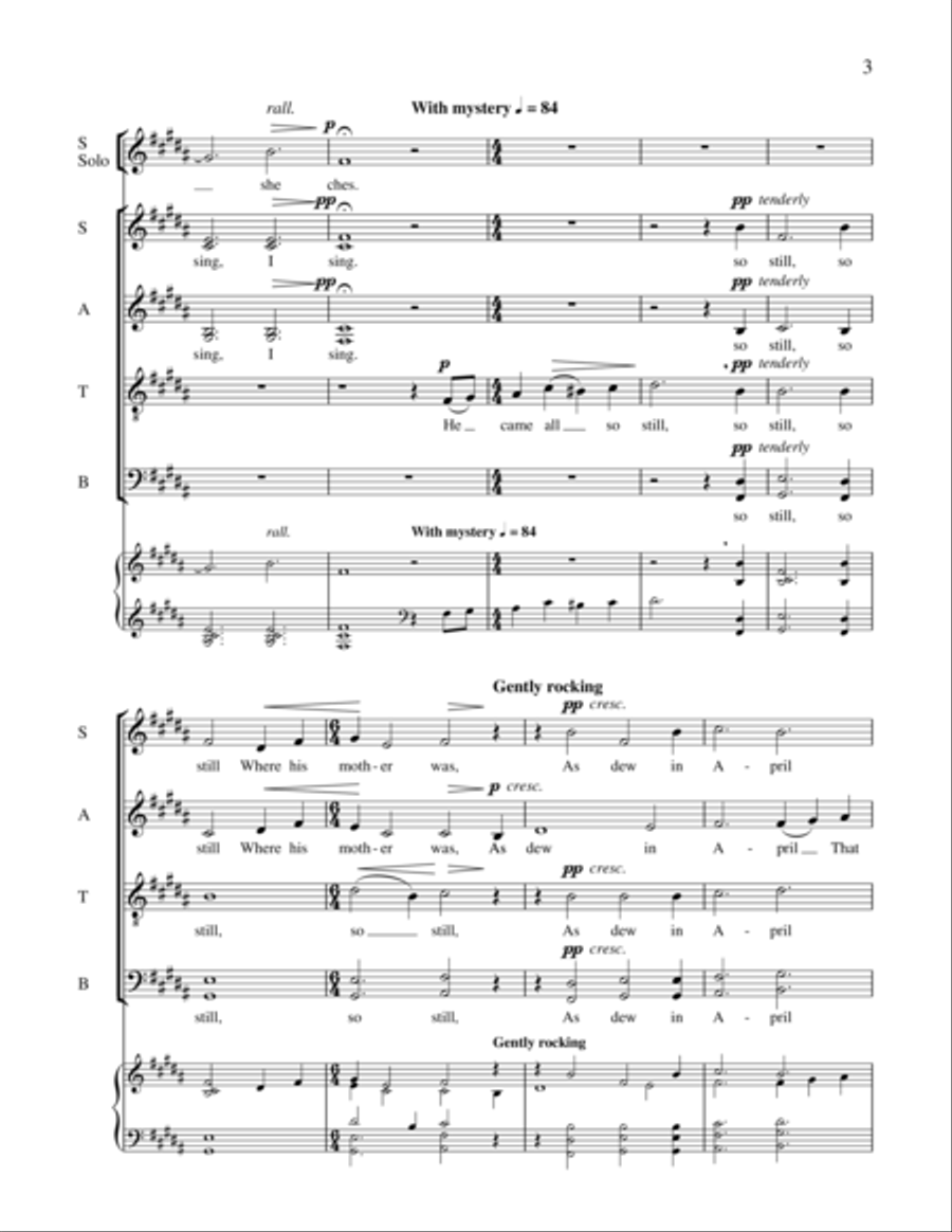 I sing of a maiden I sing of a maiden Divisi scores gallery preview page 6